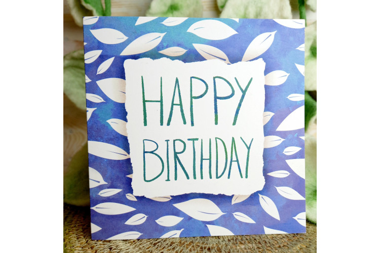 1 Tree Cards - Birthday Leaves