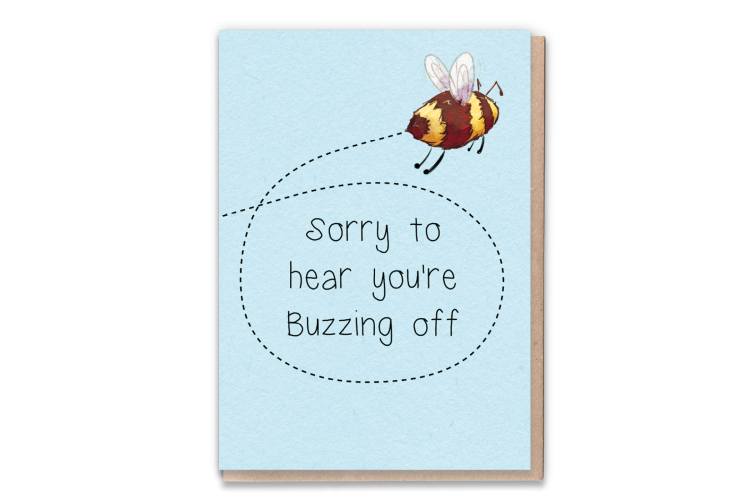 1 Tree Cards - Buzzing Off