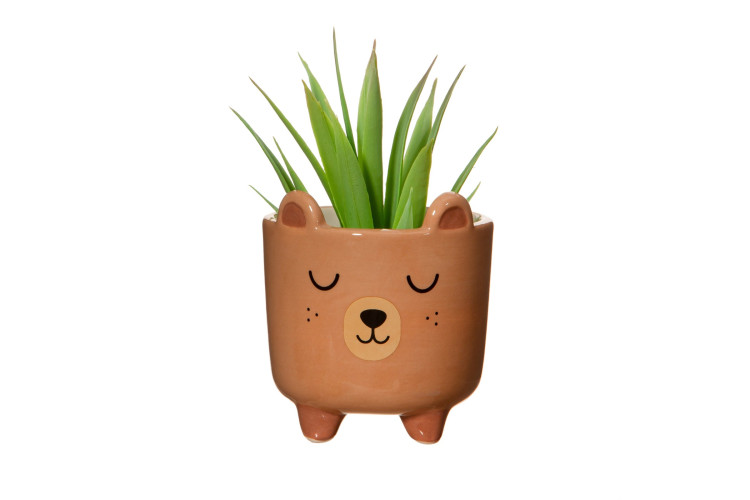 Bear Mini Planter on Legs