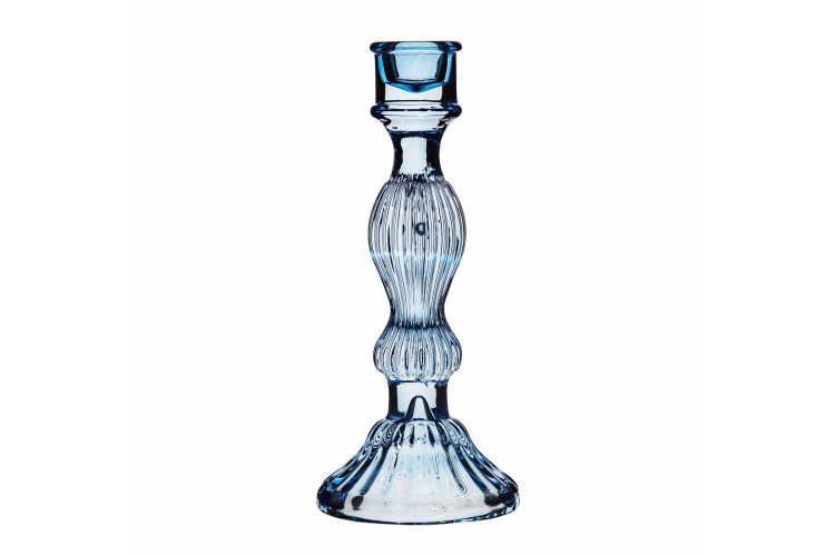 Blue Vintage Candleholder