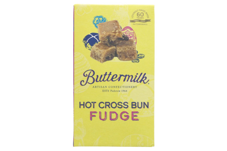 Buttermilk Hot Cross Bun Fudge 100g