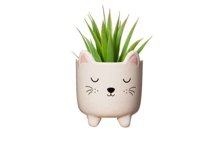Cat Mini Planter on Legs
