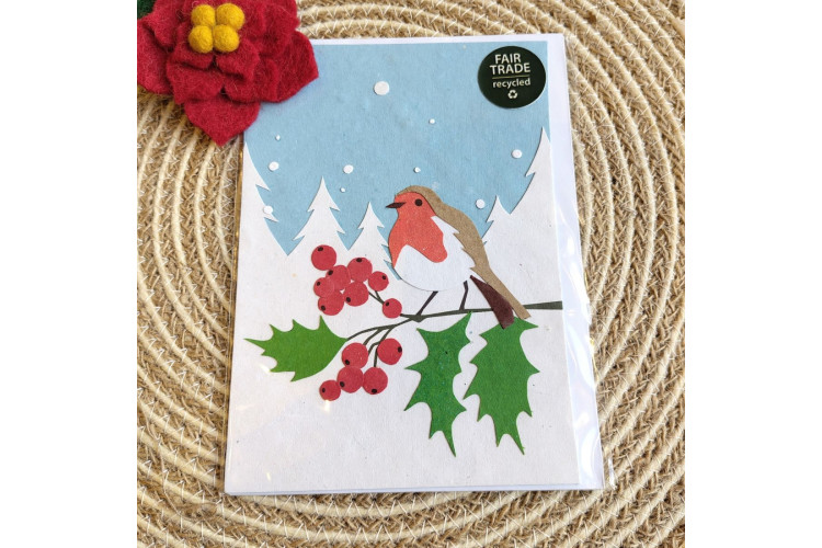 CFA Winter robin Card