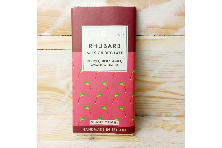 Milk Chocolate Bar - Rhubarb