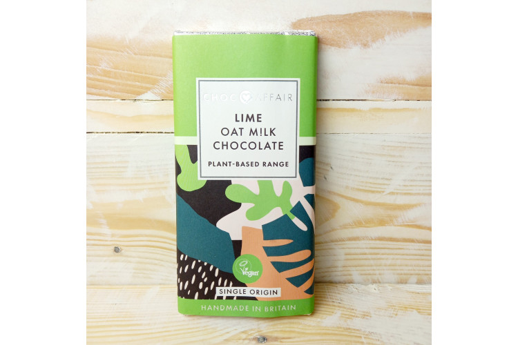 Oat Milk Chocolate Bar - Lime