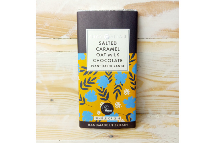 Oat Milk Chocolate Bar - Salted Caramel