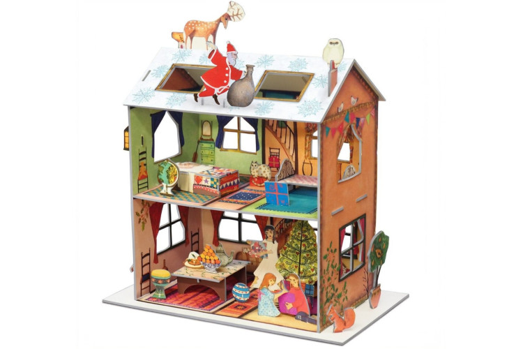 Christmas House Advent Calendar By Roger La Borde
