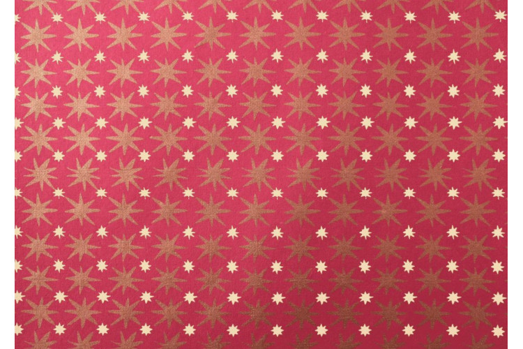 Copper Sky Screen Printed Wrapping Paper