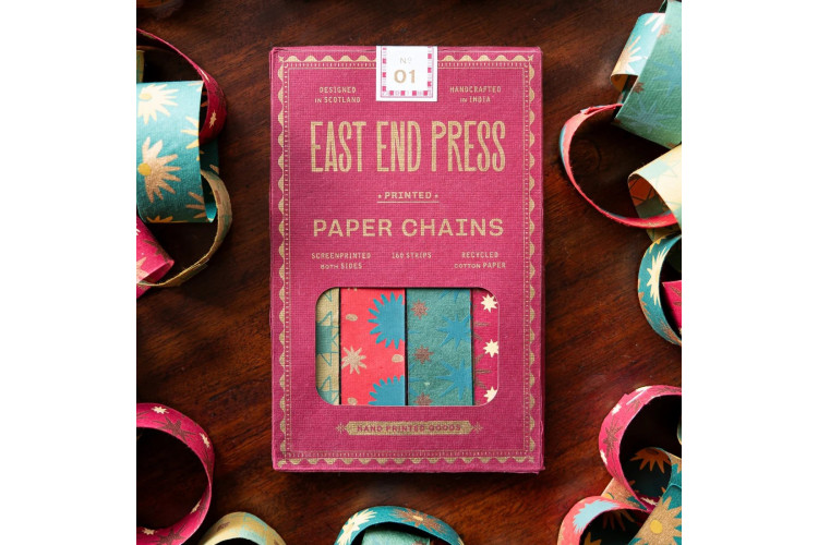 East End Press Festive Paper Chain Kit