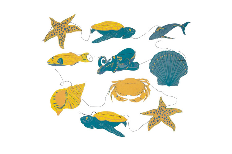 East End Press Sealife Garland