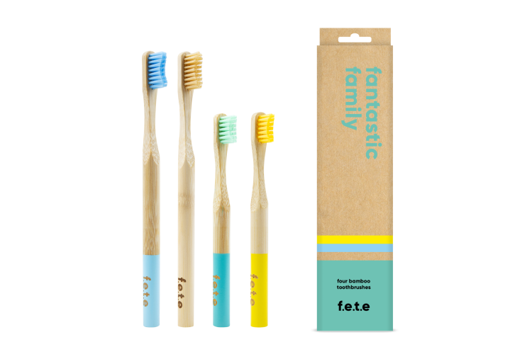 Fantastic Family Bamboo Toothbrushes