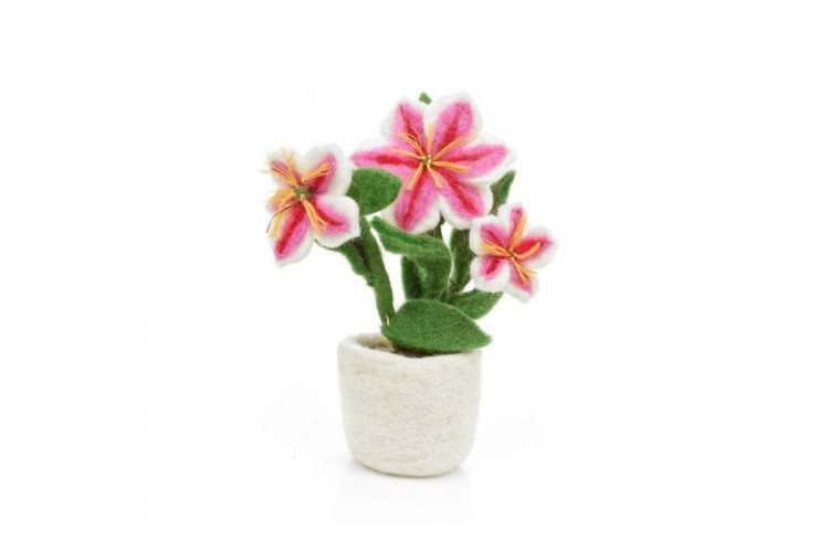 Felt Luscious Lily Pot
