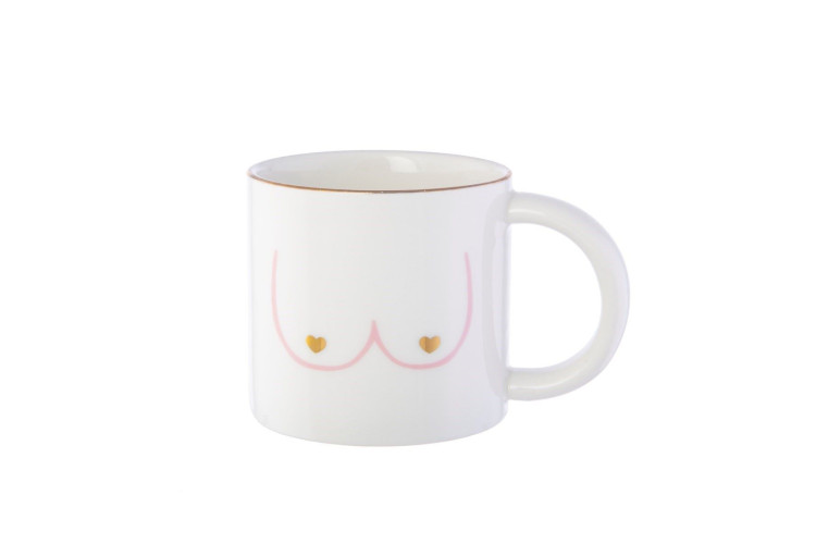 Girl Power Boobies Mug