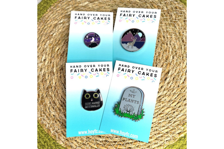 Hand Over Your Fairy Cakes Enamel Pins Collection 2