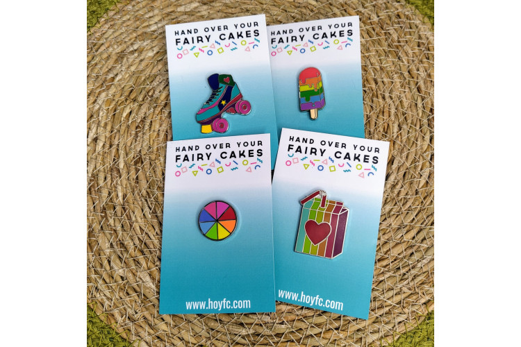 Hand Over Your Fairy Cakes Enamel Pins Collection 3