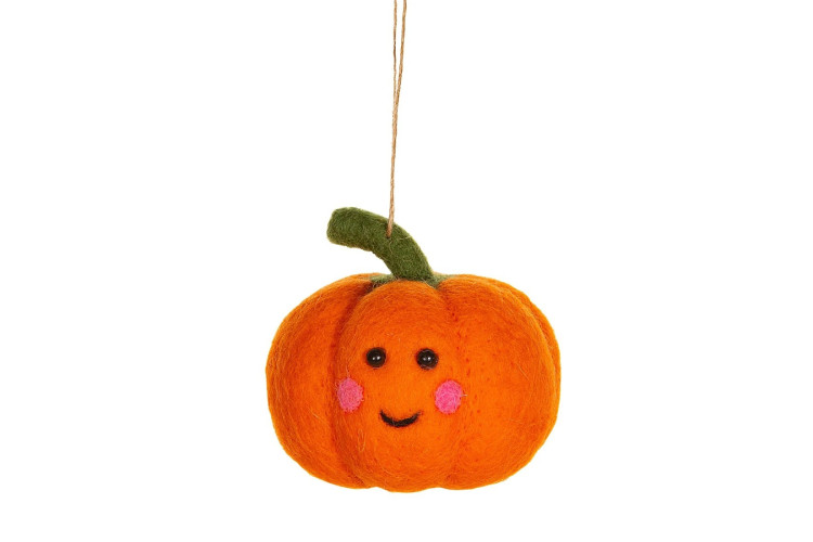 Happy Pumpkin Hanging Decoration