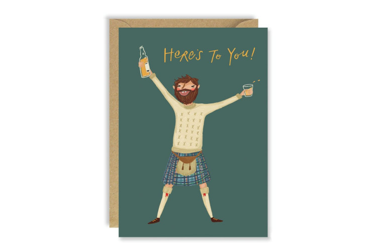 Here's To You Card By Joy Nevada