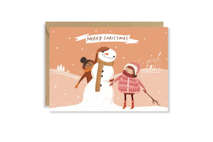  Joy Nevada Cards - Build A Snowman