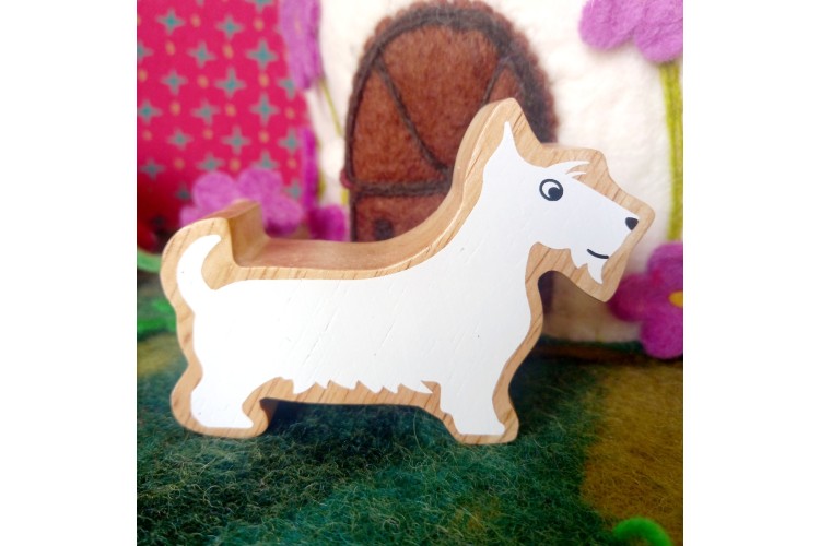Lanka Kade White Scottie Dog