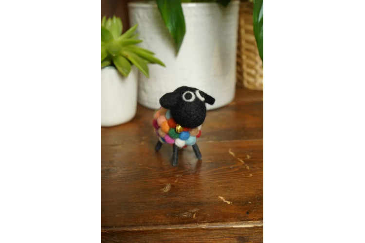Mini Ziggy, Felt Sheep