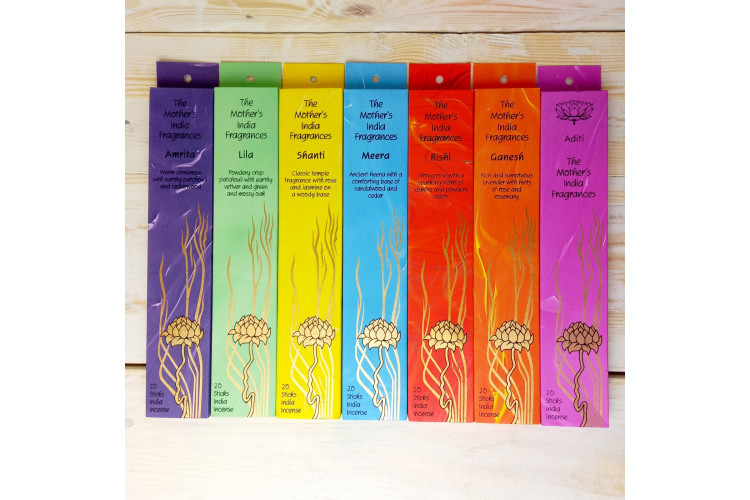 Mother's India Fragrance Incense Sticks