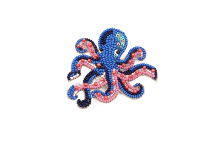 Octopus Brooch