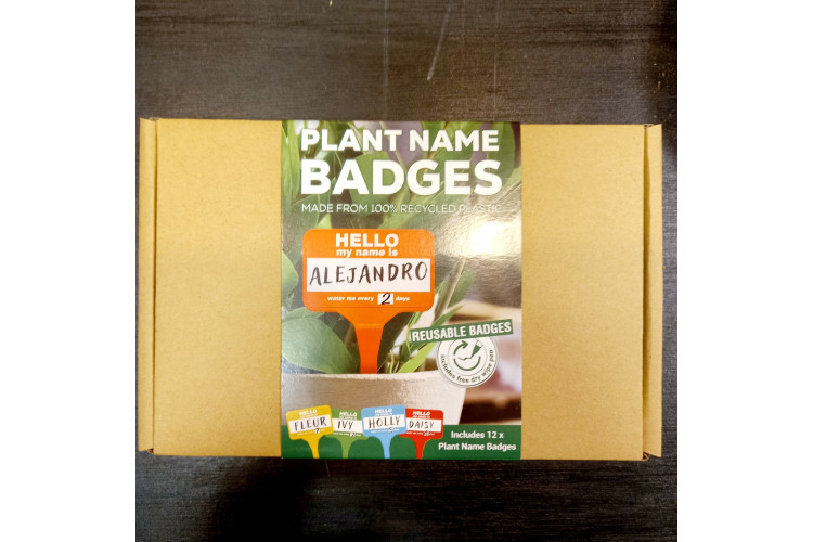 Plant Name Badges