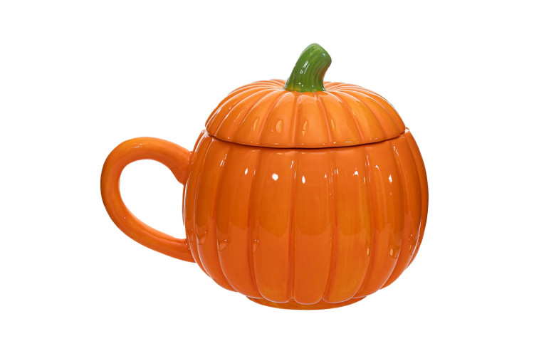 Pumpkin Soup Bowl with Lid