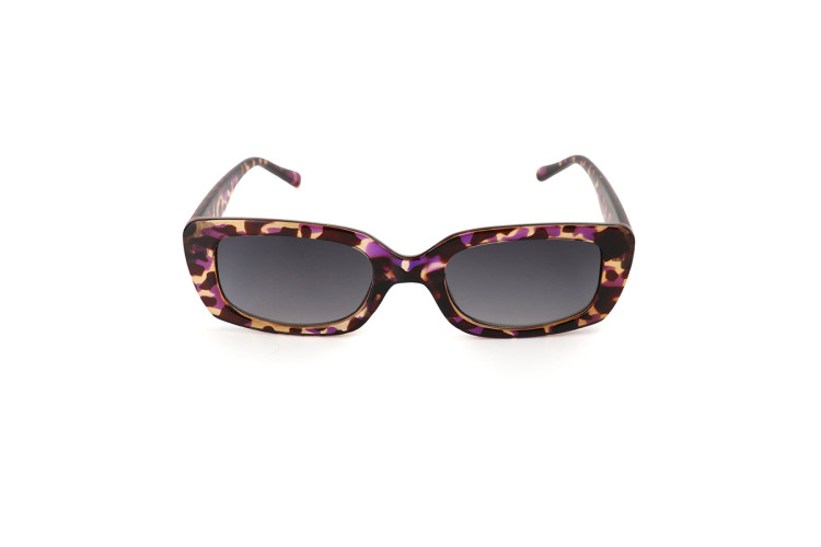 Purple Mix Rectangle Frame Recycled Sunglasses