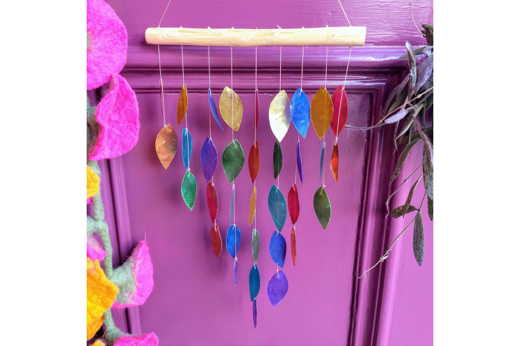 Rainbow Shell Windchime