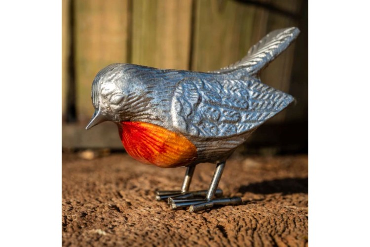 Robin Red Breast - Recycled Aluminium