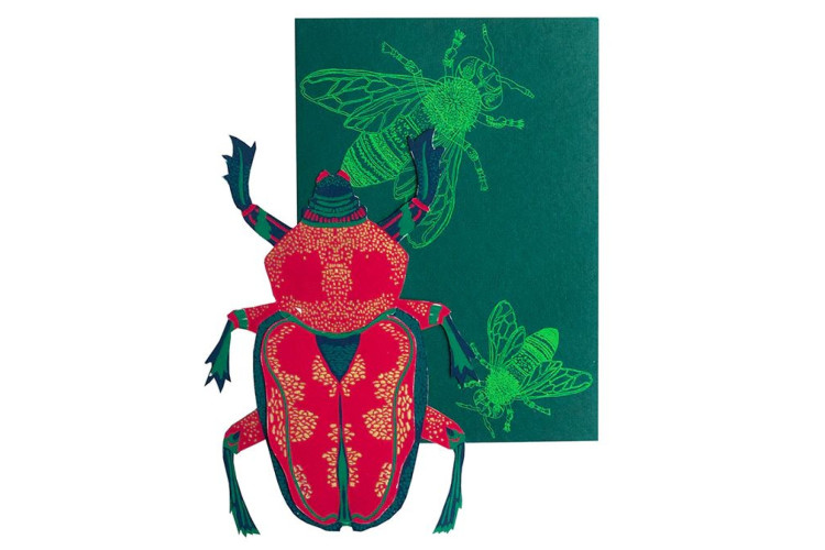 Scarab Greetings Card