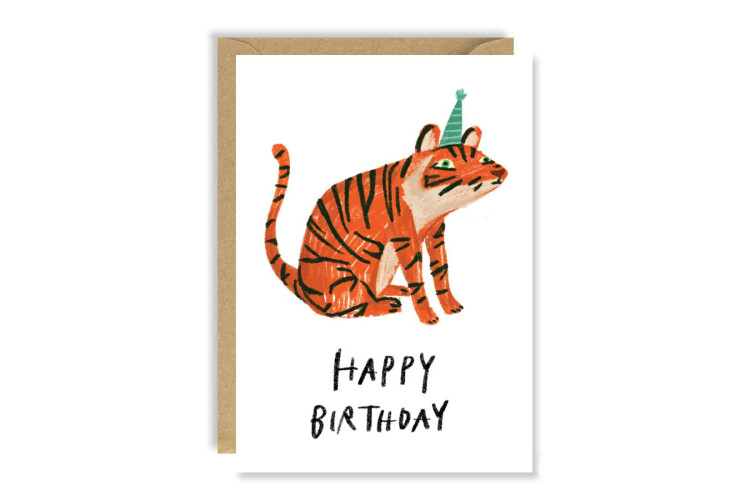 Tiger Birthday by Joy Nevada