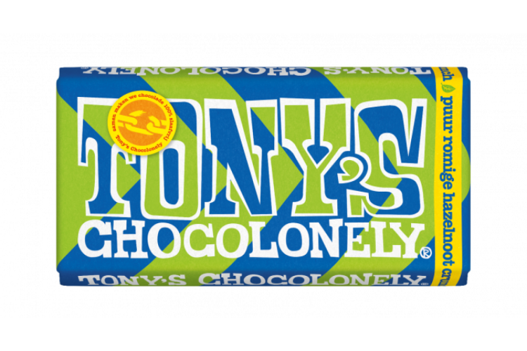 Tony's Chocolonely Dark Creamy Hazelnut Crunch 180g