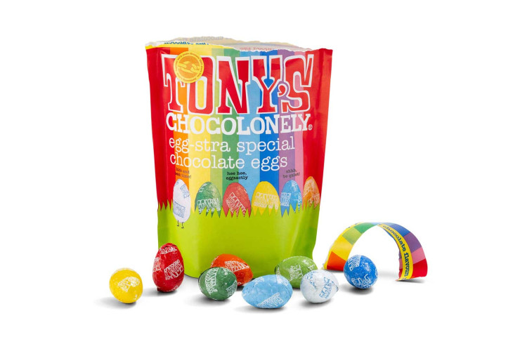Tony's Chocolonely Easter Egg Pouch - Mixed Flavours, 255g