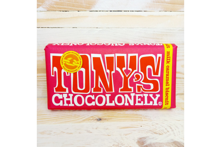 Tony's Chocolonely Milk Caramel Biscuit