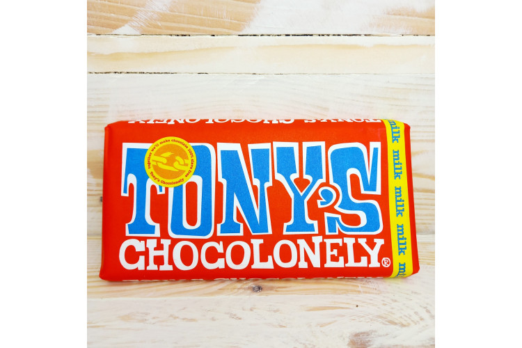 Tony's Chocolonely Milk Chocolate Bar