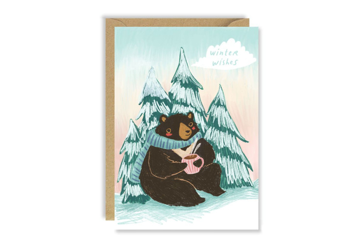 Winter Bear By Joy Nevada